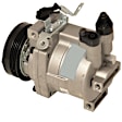 2008 Subaru Impreza - 4-Piece Kit A/C Compressor, With Clutch, 4-Groove Pulley, 2.5L, includes (1) A/C Compressor, (1) A/C Condenser, and (1) A/C Service Kit (A/C Expansion Valve and A/C O-Ring and Gasket Seal Kit)