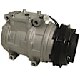 9645528A A/C Compressor, With Clutch, 4-Groove Pulley, 3.4L, 6Cyl, GPD OE Replacement