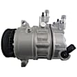 2015 Volkswagen Jetta - 4-Piece Kit A/C Compressor, GAS, 6 Groove; Front Exp Valve 3411780; Oring Seal Kit 1321357; Condenser 3889C; 6513419; Pxe16, With Clutch, 6-Groove Pulley, 2.0L 4Cyl