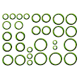 2014 Nissan Sentra - 4-Piece Kit A/C Compressor, With Clutch, 6-Groove Pulley, 1.8L, includes (1) A/C Compressor, (1) A/C Condenser, and (1) A/C Service Kit (A/C Expansion Valve and A/C O-Ring and Gasket Seal Kit)