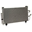 2005 Mitsubishi Outlander - 4-Piece Kit A/C Compressor, 6 Groove; Oring Seal Kit 1321298; 6511500; Front Exp Valve 311358; Condenser 727C; Mr958858, With Clutch, 6-Groove Pulley, 2.4L 4Cyl