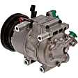 2008 Hyundai Elantra - 4-Piece Kit A/C Compressor, Acum/Drier 1411824, O-Ring Seal Kit 1321323, 6512835, Front Exp Valve 3411827, With Clutch, 4-Groove Pulley, 2.0L 4Cyl