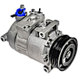 9646478A 5-Piece Kit A/C Compressor, With Clutch, 6-Groove Pulley, 3.2L, 6Cyl Includes (1) A/C Compressor, (1) A/C Receiver Drier, (1) A/C Orifice Tube, (1) A/C O-Ring and Gasket Seal Kit and (1) A/C Condenser