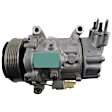 2014 Mini Cooper Paceman - 4-Piece Kit A/C Compressor, GAS, 6 Groove; Front Exp Valve 3115; O-Ring Seal Kit 1321396; 6513325; Condenser 388C; Sd6V12; With .28 in. Diameter Pulley, With Clutch, 6-Groove Pulley, 1.6L 4Cyl