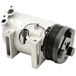2014 Nissan NV3500 - 5-Piece Kit A/C Compressor, 7 Groove; Dks17D; Oring Seal Kit 1321393; Front Exp Valve 341115; 651217; Acum/ Drier 1412090; Condenser 4153C, With Clutch, 7-Groove Pulley, 5.6L 8Cyl