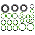 1992 Chevrolet C2500 Suburban - 5-Piece Kit A/C Compressor, 6 Groove; Acum/Drier 1411302; R4; Front Exp Valve 3411249; O-Ring Seal Kit 1321277; 751134; Condenser 4295C; Spade Coil; Without Rear A.C., With Clutch, 6-Groove Pulley, 5.7L 8Cyl