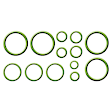 9711887 4-Piece Kit A/C Compressor, With Clutch, 1-Groove Pulley, Includes (1) A/C Compressor, (1) A/C Accumulator, (1) A/C Orifice Tube and (1) A/C O-Ring and Gasket Seal Kit