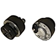 9711980 A/C Compressor, With Clutch, 1-Groove Pulley