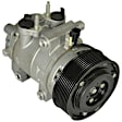9733455A A/C Compressor, With Clutch, 10-Groove Pulley, 5.4L, 8Cyl, GPD OE Replacement