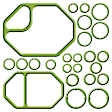 9741269 A/C Compressor Kit, Nippondenso, Includes (1) A/C Compressor, (1) A/C Receiver Drier, (1) A/C Orifice Tube, (1) A/C O-Ring and Gasket Seal Kit