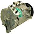 9741482 A/C Compressor, With Clutch, 5-Groove Pulley