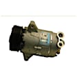 9741511A 4-Piece Kit A/C Compressor, With Clutch, 6-Groove Pulley, 2.0L, 4Cyl, GPD OE Replacement, Includes (1) A/C Compressor, (1) A/C Expansion Valve, (1) A/C O-Ring and Gasket Seal Kit and (1) A/C Condenser
