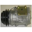 1993 Mazda MPV - 4-Piece Kit A/C Compressor, 10Pa17C, Front Exp Valve 3411239, 1 Groove, Acum/Drier 1411450, O-Ring Seal Kit 1321286, 7511620, With Rear A.C., With Clutch, 1-Groove Pulley, 3.0L 6Cyl