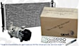 9742423A A/C Compressor, With Clutch, 6-Groove Pulley