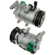 9742506A A/C Compressor, With Clutch, 1.6L, 4Cyl