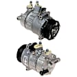 9742524 A/C Compressor, With Clutch, 6-Groove Pulley