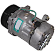 9743120 A/C Compressor, With Clutch, 7-Groove Pulley, 2.8L, 6Cyl