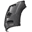 Front, Passenger Side Textured Bumper Cover Base