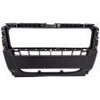 Front, Center Textured Gray Bumper Cover, CAPA Certified