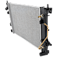 Radiator, 2.0L, Hatchback