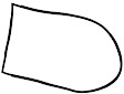 901-543-191-20 Quarter Window Weatherstrip Seal