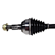 NCV10236 Front, Driver Side Axle Assembly - Sold Individually