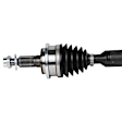 2003 GMC Sierra 3500 - Front, Driver or Passenger Side Axle Assembly, GAS; With Standard or Lifted up to 4 (in) Suspension, 8.1L 8Cyl