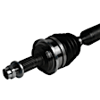 2003 GMC Sierra 3500 - Front, Driver or Passenger Side Axle Assembly, GAS; With Standard or Lifted up to 4 (in) Suspension, 8.1L 8Cyl