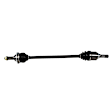 2011 Mercury Milan - Rear, Passenger Side Axle Assembly, 3.0L 6Cyl