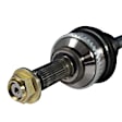 NCV11507 Front, Driver Side Axle Assembly - Sold Individually 4WD, 2.3L, 4Cyl