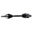 NCV11540 Front, Passenger Side Axle Assembly - New Sold Individually, 2.5L, 6Cyl