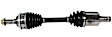 2010 Lincoln MKZ - Front, Driver Side Axle Assembly, 3.5L 6Cyl
