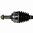 2010 Lincoln MKZ - Front, Driver Side Axle Assembly, 3.5L 6Cyl