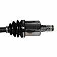 2010 Lincoln MKZ - Front, Driver Side Axle Assembly, 3.5L 6Cyl