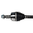 NCV12104 Front, Driver Side Axle Assembly - Sold Individually