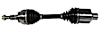 NCV12184 Front, Driver or Passenger Side Axle Assembly - Sold Individually 4WD