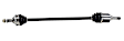 NCV12527 Front, Passenger Side Axle Assembly - Sold Individually, 2.4L, 4Cyl
