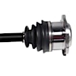 NCV23577 Front, Driver Side Axle Assembly - Sold Individually