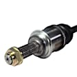 NCV36016 Rear, Passenger Side Axle Assembly - Sold Individually, 2.4L, 4Cyl