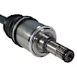 NCV36016 Rear, Passenger Side Axle Assembly - Sold Individually, 2.4L, 4Cyl