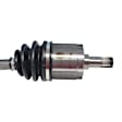 1991 Honda Civic - Front, Passenger Side Axle Assembly, 5-Speed; Manual Transmission, 1.6L 4Cyl Manual