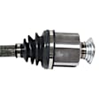 2021 Honda Civic - Front, Passenger Side Axle Assembly, Hatchback; Manual Transmission, 1.5L 4Cyl Manual, Hatchback