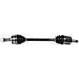 NCV36191 Front, Driver Side Axle Assembly - Sold Individually, 2.0L, 4Cyl