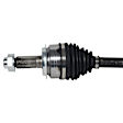 NCV36191 Front, Driver Side Axle Assembly - Sold Individually, 2.0L, 4Cyl