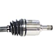 NCV36227 Front, Driver Side Axle Assembly - Sold Individually, 1.5L, 4Cyl