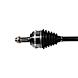 NCV36555 Front, Driver Side Axle Assembly - Sold Individually, 1.7L, 4Cyl