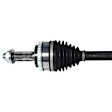 NCV37024 Front, Driver Side Axle Assembly - Sold Individually, 1.6L, 4Cyl