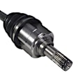 NCV37024 Front, Driver Side Axle Assembly - Sold Individually, 1.6L, 4Cyl
