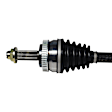 NCV37078 Front, Driver Side Axle Assembly - Sold Individually, 2.4L, 4Cyl