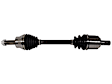 NCV37186 Front, Driver Side Axle Assembly - Sold Individually, 2.5L, 4Cyl